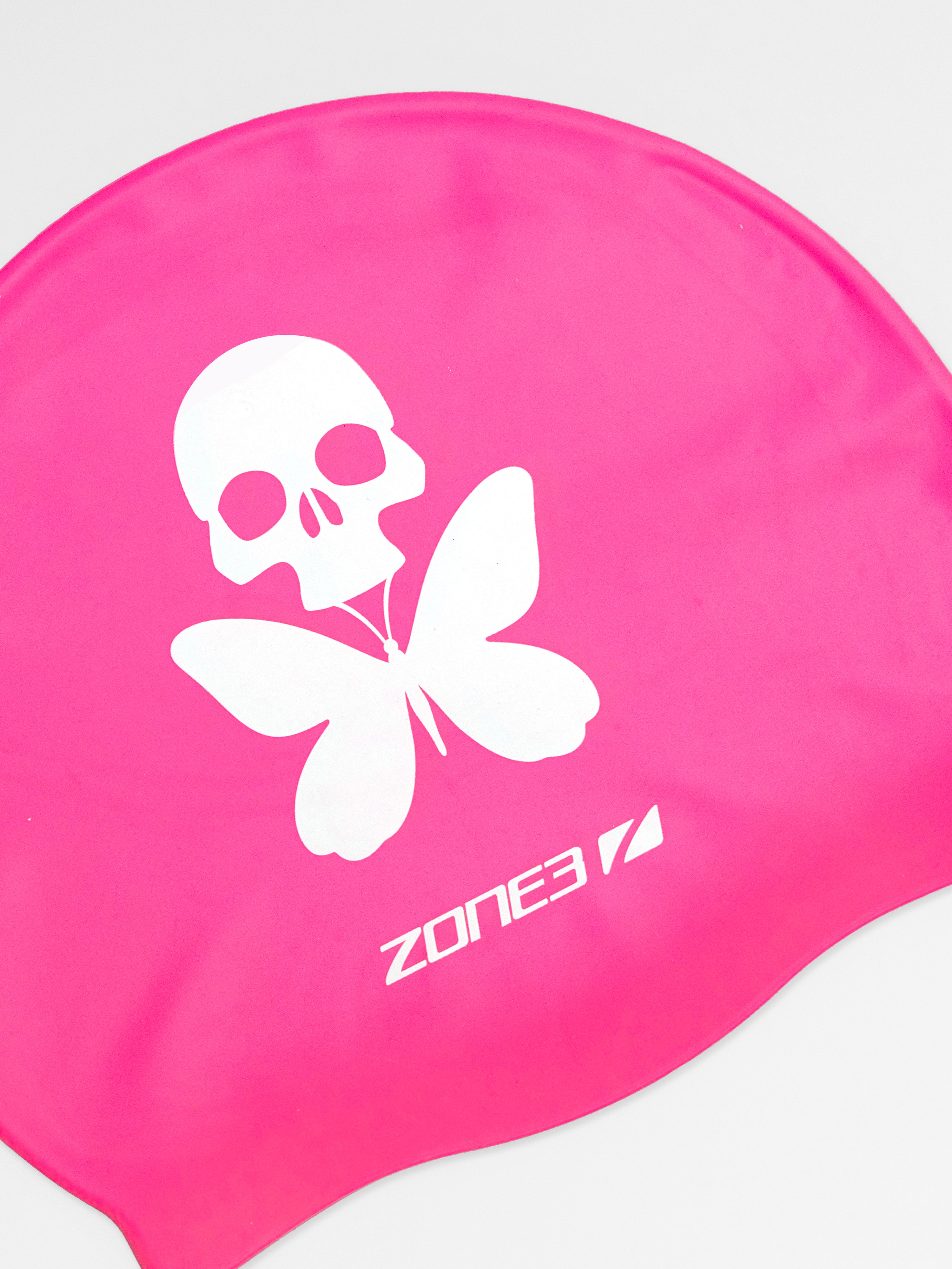 New Wave Swim Cap - Silicone (Pink)